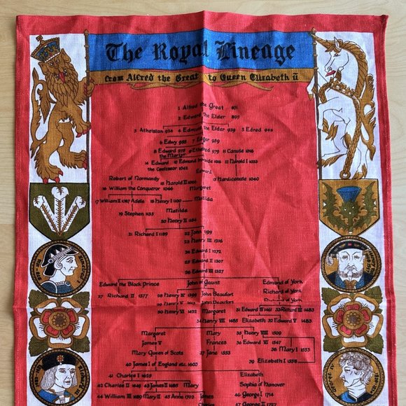 Vintage Irish Linen Tea Towel - Picture 6 of 10